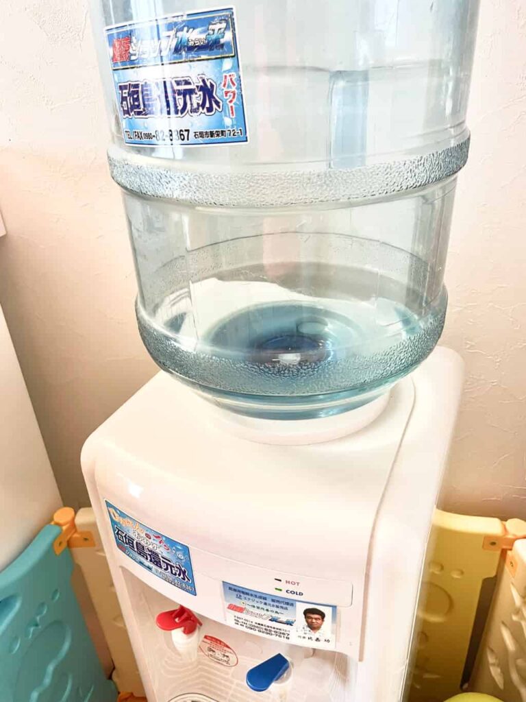 石垣島の自宅でウォーターサーバーを設置した
